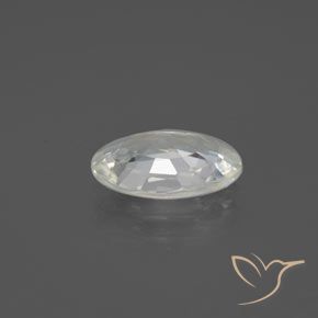 Zircão branco quente Natural 2.36ct, oval, VVS