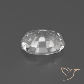 Zircão Branco Natural 2.92ct, oval, VVS