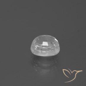 Zircão Branco Natural 3.29ct, Almofada, VS