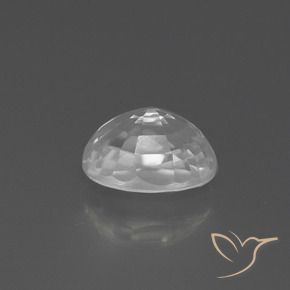 Zircão Branco Natural 2.88ct, oval, VS