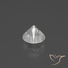 Zircão Branco Natural 1.95ct, Redondo, VVS-VS