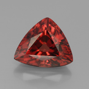 Zircão rosa natural 5,50ct, trillion, VVS