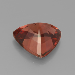 Zircão rosa natural 5,50ct, trillion, VVS