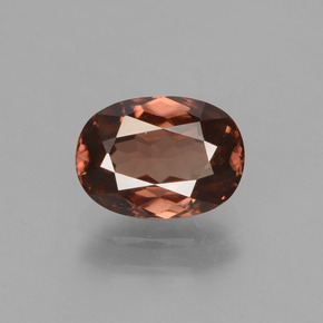 Zircão rosa rosa Natural 1.94ct, Corte Oval, VVS