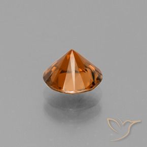 Zircão Laranja Médio Natural 2.30ct, Redondo, VS