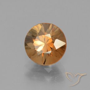 Zircão Laranja Profundo Natural 2.39ct, Redondo, VVS