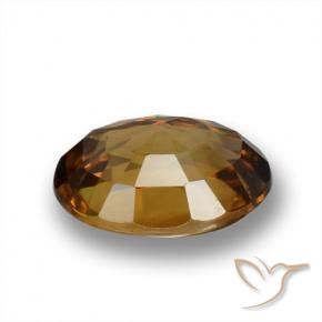 Zircão terra laranja Natural 1.87ct, oval, VVS-VS