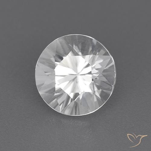 Zircão Branco Natural 1.92ct, Redondo, VVS