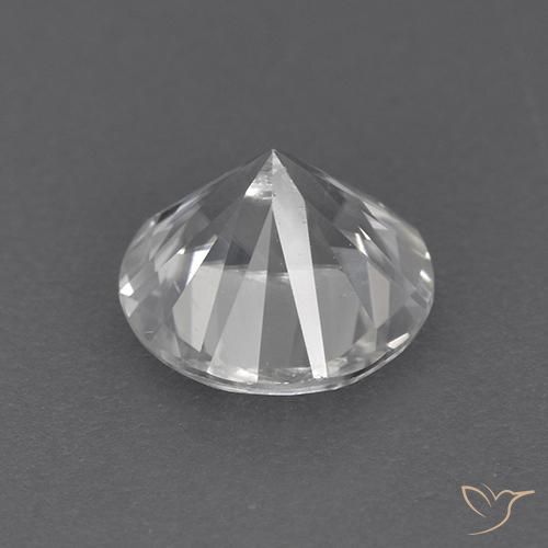 Zircão Branco Natural 1.84ct, Redondo, VVS-VS