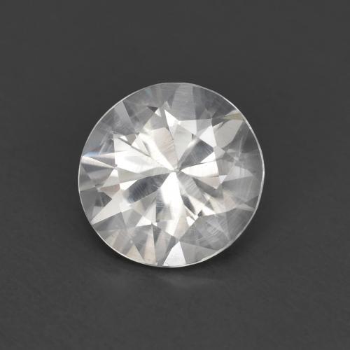 Zircão Branco Natural 1.00ct, Corte Redondo, VVS-VS