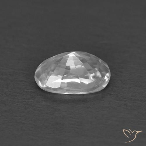 Zircão Branco Natural 0.45ct, oval, VVS