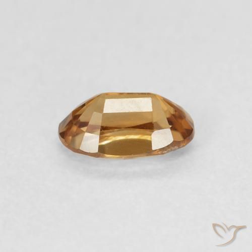 Zircão ouro médio Natural 0.74ct, oval, VVS
