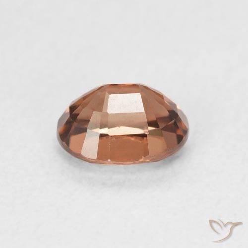 Zircão Laranja Profundo Natural 1.09ct, oval, VVS