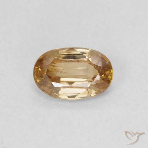 0.69ct Natural Ouro Zircão, oval, VS