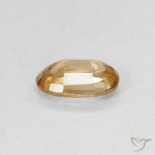 Zircão Ouro Natural 0.69ct, oval, VS