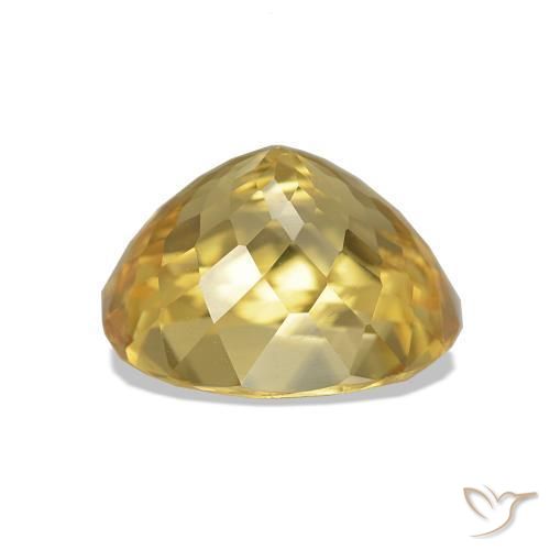 Zircão Dourado Natural 3.73ct, oval, VS